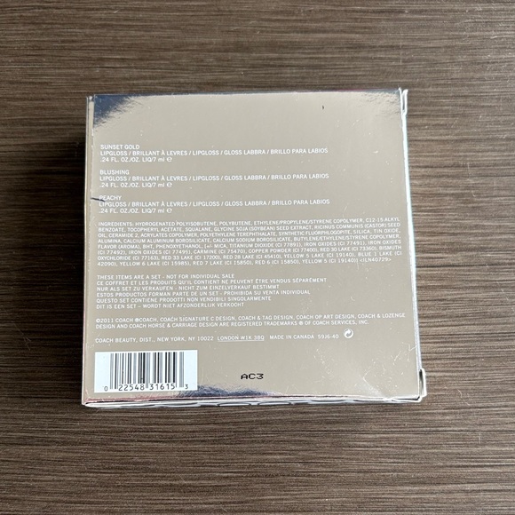 Coach Lip Gloss Trio - Picture 5 of 6